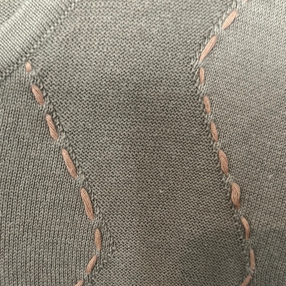 Emporio Armani Green V-Neck Short Sleeve T-Shirt - Picture 12 of 16